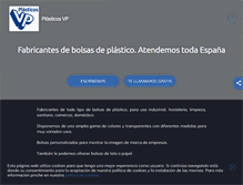 Tablet Screenshot of plasticosvp.com